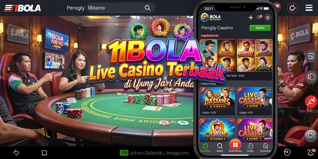 Screenshot gameplay Live Casino 11BOLA yang penuh aksi.