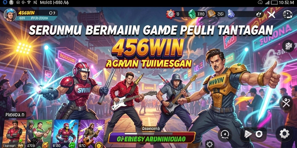 Screenshot gameplay seru dalam 456WIN yang menampilkan aksi Arcade yang intens.