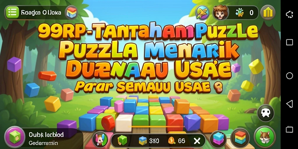 Gameplay puzzle yang menarik dalam 99RP dengan berbagai tantangan.
