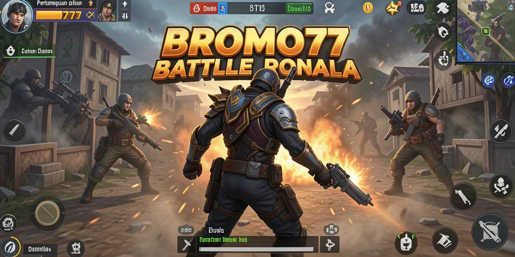 Menampilkan gameplay seru dan menegangkan di BROMO77.