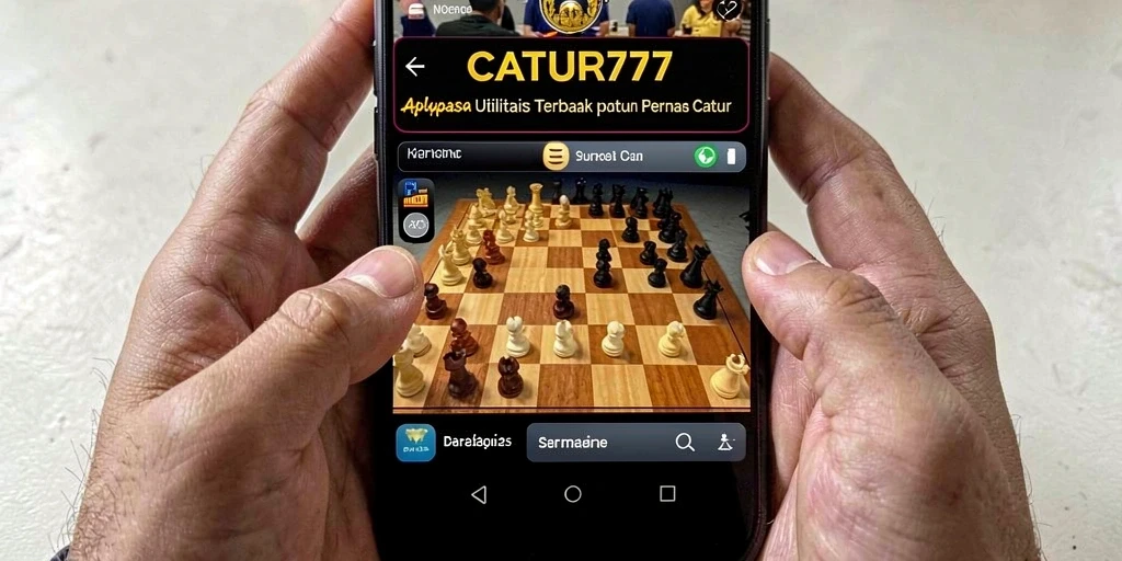 Tampilan gameplay CATUR777 yang menarik dan interaktif.
