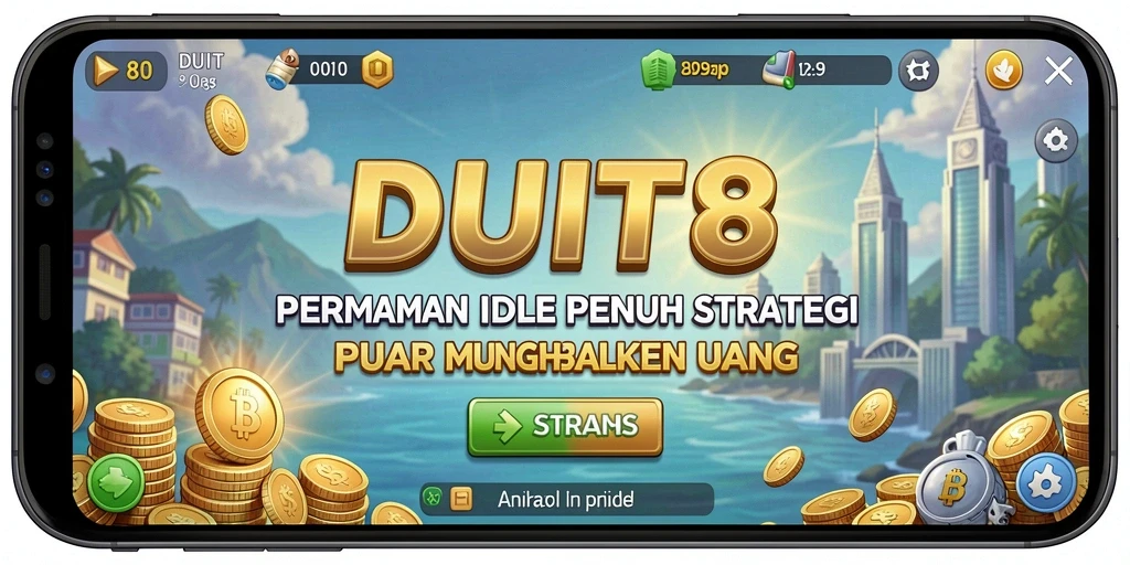 Tampilan gameplay DUIT8 yang menarik dan interaktif.