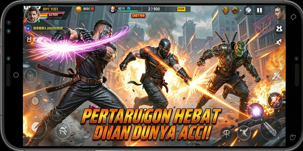 Tampilan gameplay DY01 yang menegangkan dan mendebarkan.