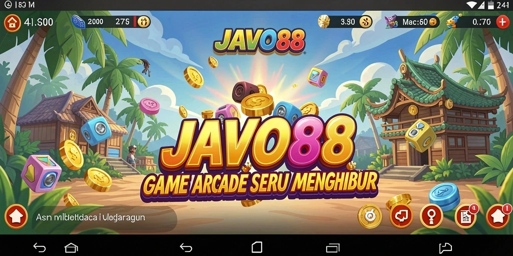 Screenshot utama JAVO88 menampilkan gameplay menarik dan penuh aksi.