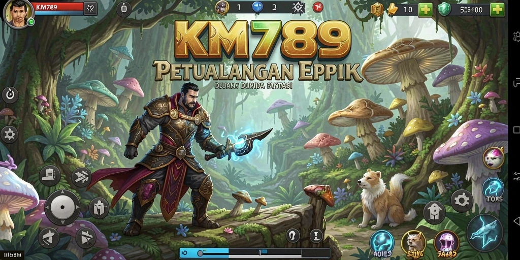 Tampilan gameplay KM789 yang menakjubkan dan penuh aksi.