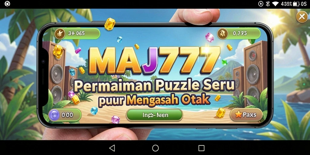Screenshot gameplay MAJ777 menunjukkan berbagai puzzle menantang.