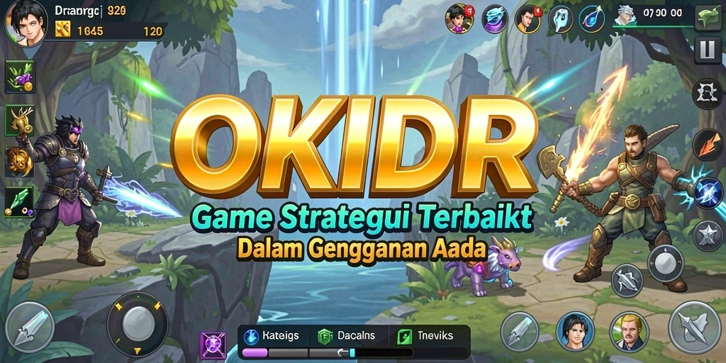 Tampilan gameplay OKIDR yang menarik dan strategis.