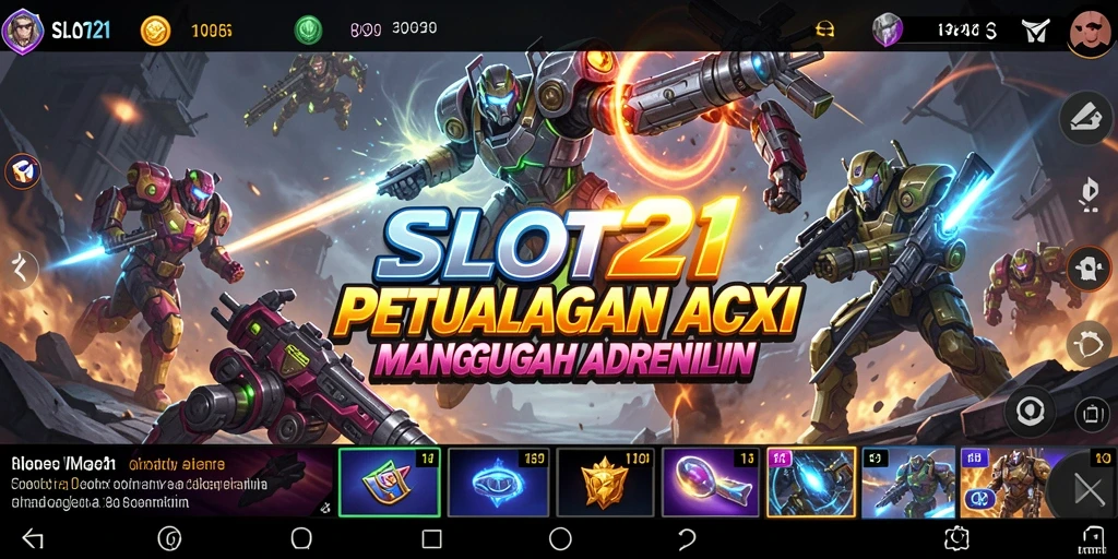Screenshot dari gameplay SLOT21 menampilkan aksi seru dan grafis mengesankan.