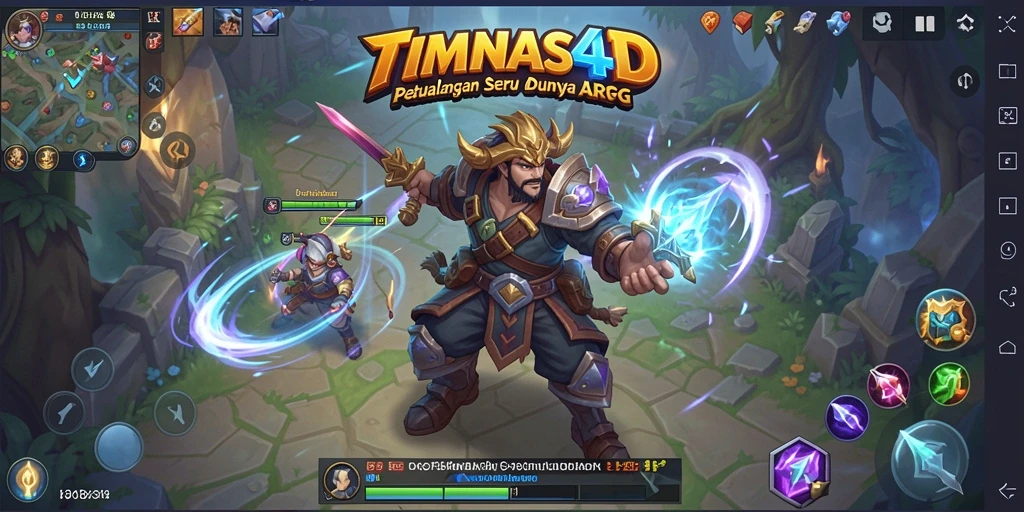 Gameplay menakjubkan TIMNAS4D dengan aksi ARPG yang seru.
