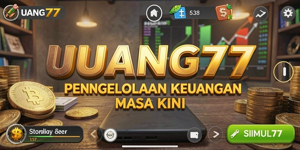 Tampilan gameplay UANG77 yang interaktif dan mendidik.