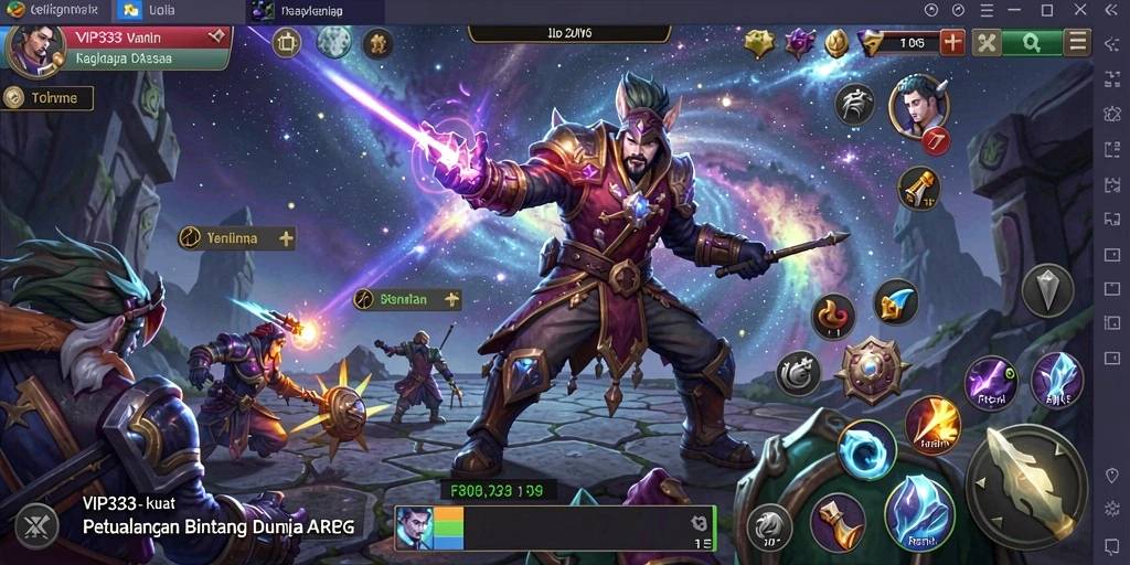 Gameplay ARPG penuh aksi dan petualangan di VIP333.