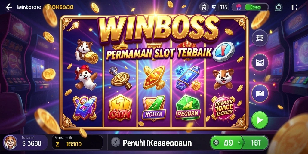 Screenshot gameplay <strong>WINBOSS</strong> menampilkan keseruan dan variasi mesin slot.