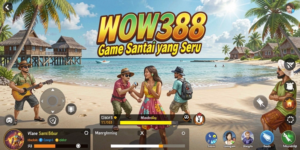 Gameplay WOW388 yang mengasyikkan dan penuh warna.