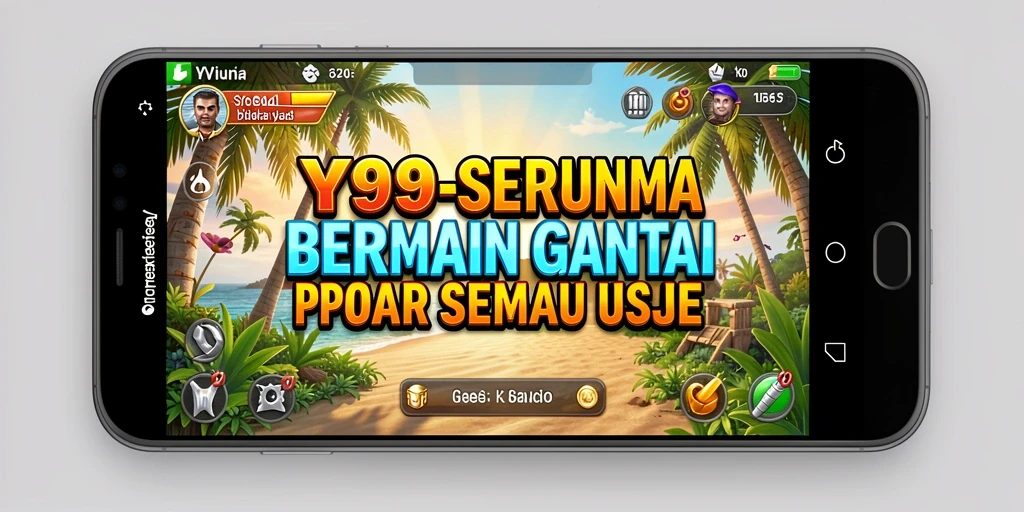 Tampilan gameplay Y89 yang menyenangkan dengan grafis warna-warni.
